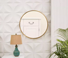 ELVAR Modern Metal Bathroom Mirror