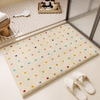 NARIMO Japandi Fabric Bath Mat