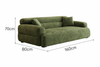 VALORA Modern Fabric Sofa