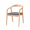SHUMET Scandinavian Wooden Dining Chair