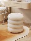 AVERA Minimalistic Boucle Vanity Stool