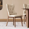 LUXARO Modern Leather Dining Chair