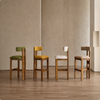VELARO Contemporary Linen Bar Stool