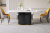 CREMA Minimalistic Sintered Stone Dining Table