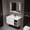 LUMORA Contemporary Wooden Bathroom Vanity Set