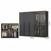 VARENO Contemporary Wooden Wardrobe