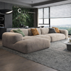 MELVO Contemporary Fabric Sofa