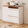 BAOBEI Cream Minimalist Wooden Sideboard