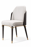 VELARO Contemporary Leather Dining Chair