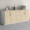 VAREXO Contemporary Wooden Filing Cabinet