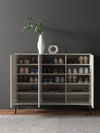 LUNARO Modern Wooden Shoe Cabinet