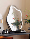 CLOVIA Modern Glass Tabletop Mirror
