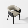 VELRIX Modern Leather Dining Chair