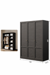 STELO Modern Metal Wardrobe