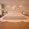PUFFLO Wabi Sabi Fabric Bed Frame