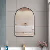 ARVENA Contemporary Metal Bathroom Mirror