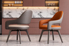 VARENO Modern Leather Dining Chair