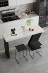VAREXO Scandinavian Sintered Stone Bar Table