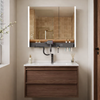 VONARA Eclectic Wooden Bathroom Vanity