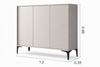 LUNARO Modern Wooden Shoe Cabinet