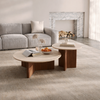 TALEN Wabi Sabi Travertine Coffee Table