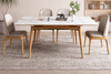 NORVEX Modern Extendable Dining Table