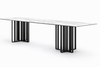 NORIVO Modern Sintered Stone Dining Table