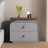 NOREVA Modern Wooden Nightstand