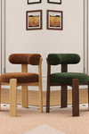 VALRIN Contemporary Boucle Dining Chair