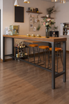 SAVEN Scandinavian Wooden Bar Table