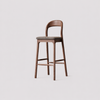 ARVINO Scandinavian Wooden Bar Stool
