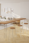 ACRIVA Contemporary Wooden Bar Table