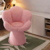 FLORIN Minimalistic Boucle Vanity Stool