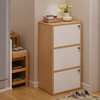 ARVION Contemporary Wooden Shoe Cabinet