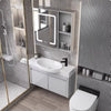 NOVIRA Contemporary Metal Bathroom Vanity