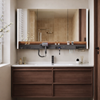 VONARA Eclectic Wooden Bathroom Vanity