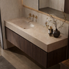 LUNORA Contemporary Wooden Bathroom Vanity