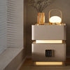NARIVO Modern Wooden Nightstand