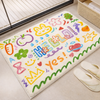 NARIMO Japandi Fabric Bath Mat