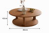 ARVENA Wabi Sabi Wooden Coffee Table
