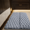 LUNARO Contemporary Fabric Bath Mat