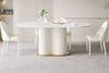 CREMA Minimalistic Sintered Stone Dining Table