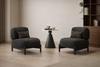 LUMEA Minimalistic Boucle Armchair
