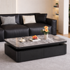 LUMIO Contemporary Marble Coffee Table