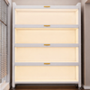 ORLENA Contemporary Metal Storage Cabinet