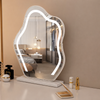 CLOVIA Modern Glass Tabletop Mirror