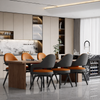 VARENO Modern Leather Dining Chair