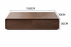 WALNIX Scandinavian Wooden TV Console