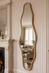 LUNARO Wooden Floor Mirror
