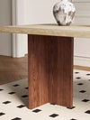 LAVIRO Modern Solid Wood Dining Table